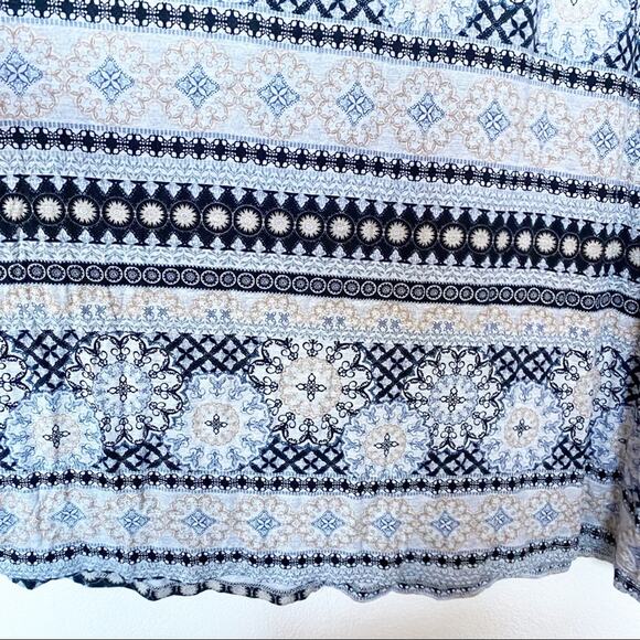 All In Favor Pattern Knit Maxi Dress Size Medium - Picture 6 of 9